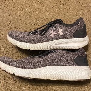 Under Armour Charged Pursuit 2 Twist Running Shoes Purple 3023305–500 Womens 9.5